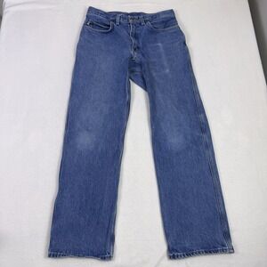 Duluth Trading Co Mens 32x34 Ballroom Straight Denim Work Pants 84011 USA